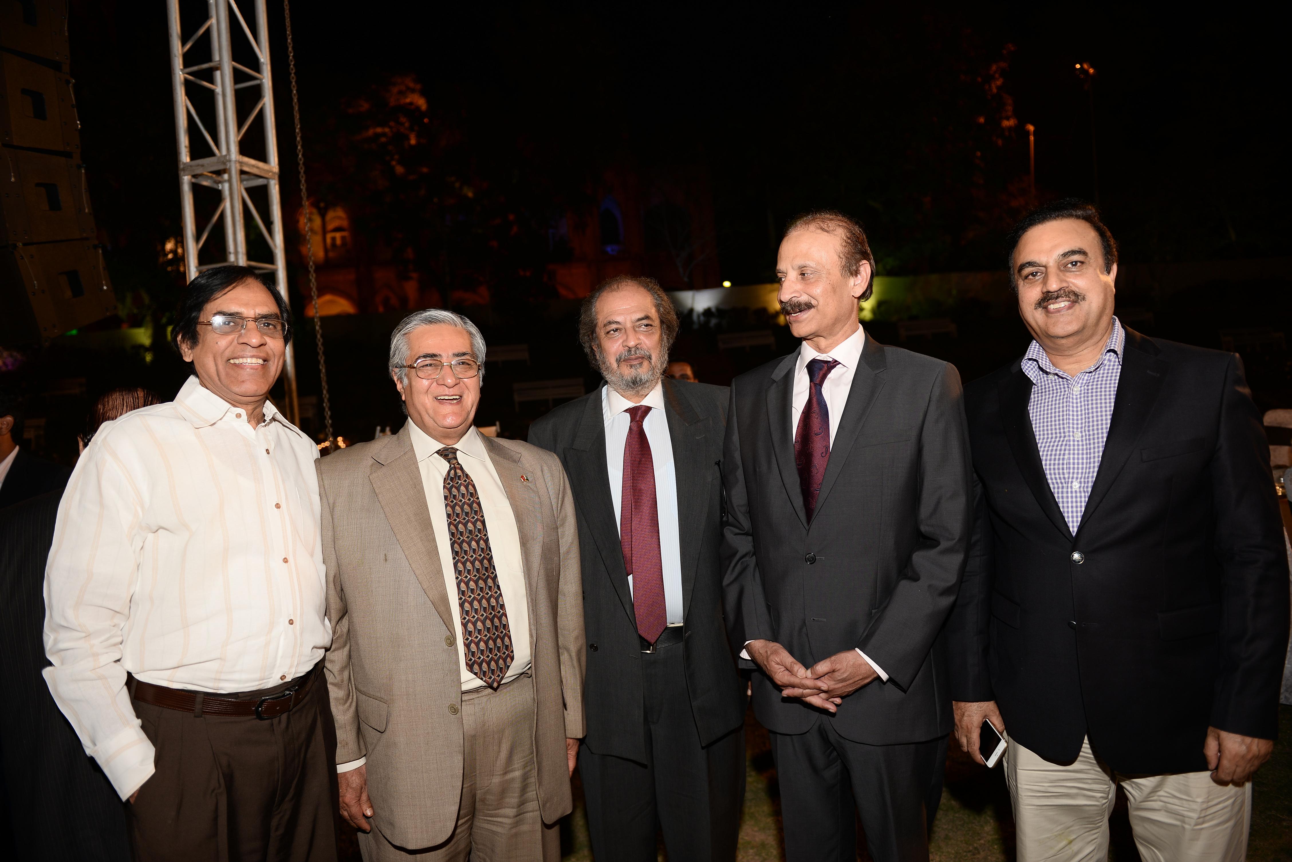 Senior Old Ravians with Dr. Shah & Mr. Lashari